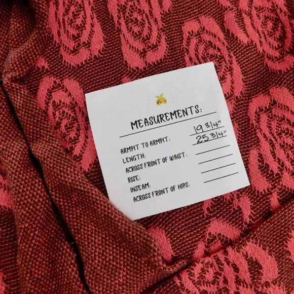 Anthropologie YELLOW BIRD Any Other Rose Roses Floral Cardigan Sweater Large - Picture 12 of 12